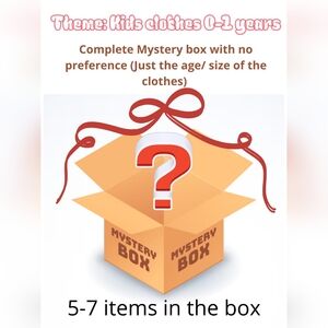 Mystery Box with Surprise Clothing